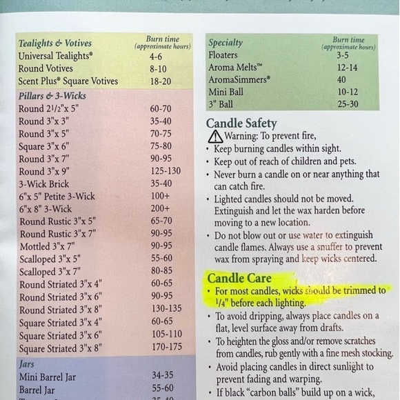 PARTYLITE Ocean Mist Square Pillar Candle Retired - Picture 2 of 2